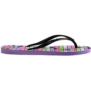 Havaianas Slim Disney Prisma Damesslippers | Kleur: Paars | Maat: 1/2 VK