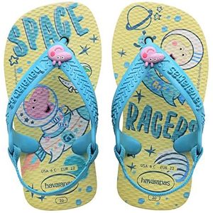 Havaianas Unisex Baby Peppa Pig Beige Teenslip, 1/2 UK Kind, Beige