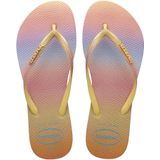 Teenslippers Slim Gradient HAVAIANAS. Rubber materiaal. Maten 37/38. Roze kleur