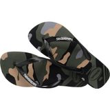 Havaianas - Men Top Camu - Slipper - Green Olive/Black - 100% Rubber