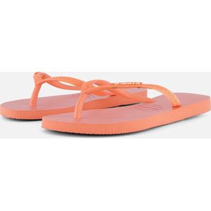 Havaianas Slim Glitter Neon Slippers roze