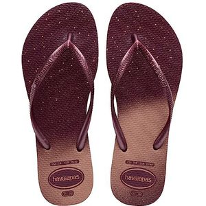 Havaianas - Slim Gloss - Teenslippers - Paars - PVC en Rubber