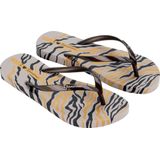 Ipanema Animal Print Slippers Dames - Grey Bronze