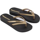 Ipanema Anatomic Bossa Soft Slippers Dames - Black/Gold - Maat 38