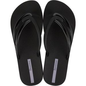 Ipanema Comfy Fem, platte sandalen voor dames, Zwart, 37 EU