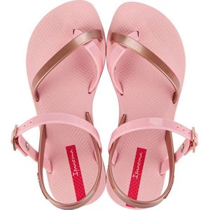 IPANEMA KIDS Ipanema Fashion Sand X Kids, platte sandalen voor meisjes, roze metallic, 30 EU