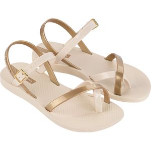 IPANEMA KIDS Ipanema Fashion Sand X Kids, platte sandalen voor meisjes, goudkleurig, 27 EU