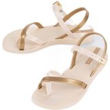 IPANEMA KIDS Ipanema Fashion Sand X Kids, platte sandalen voor meisjes, goudkleurig, 30 EU