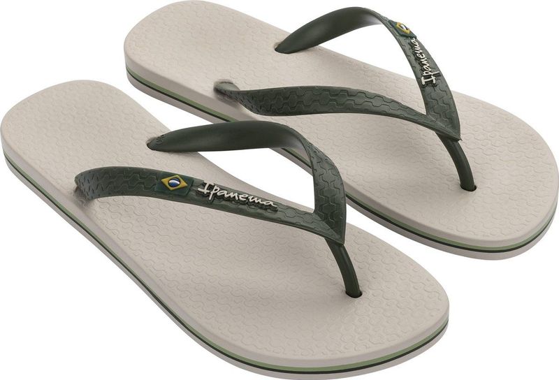 Ipanema Classic Brasil Heren Slippers - Beige Green
