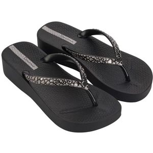 Ipanema  MESH IX PLAT FEM  slippers  dames Zwart