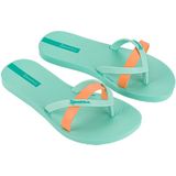 IPANEMA KIREI KIDS Green - Teenslippers met Metallic Bandjes