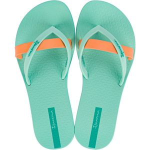 IPANEMA KIREI KIDS Green - Teenslippers met Metallic Bandjes
