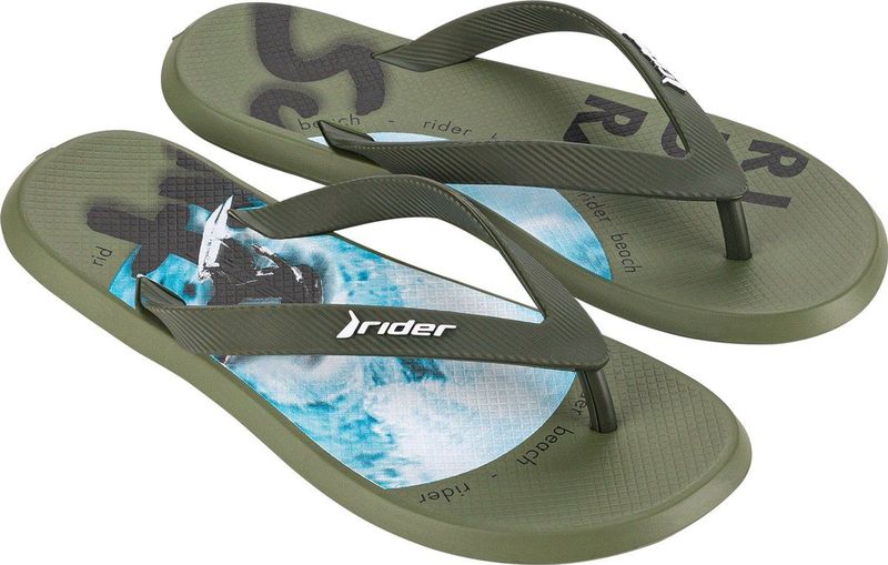 Rider - R1 Energy - Slipper - Groen - 100% Gerecycled Rubber