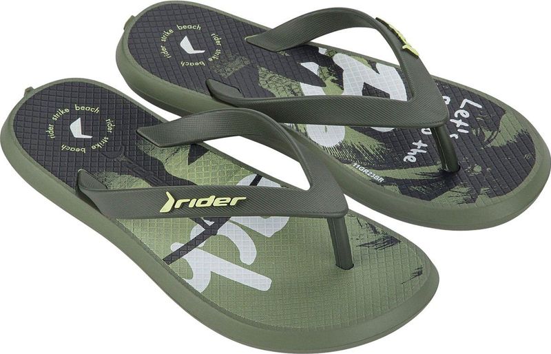 Rider - R1 Energy - Slipper - Groen - 100% Gerecycled Rubber