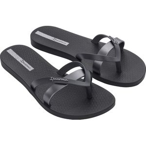Ipanema - Kirei - Slipper - Zwart/Zilver - 100% Recyclebaar Rubber