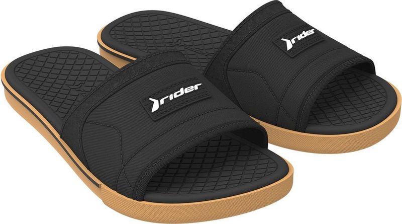 Rider - Men Spin Slide - Slippers - Zwart - 100% Gerecycled Rubber