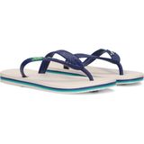 Ipanema - Kids Classic Brasil - Slipper - Beige - Blauw - Flexpand-rubber