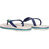 Ipanema - Kids Classic Brasil - Slipper - Beige - Blauw - Flexpand-rubber