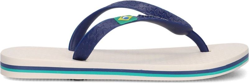 Ipanema - Kids Classic Brasil - Slipper - Beige - Blauw - Flexpand-rubber