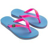 Lichtgevende LED Veters - Blauw/Roze