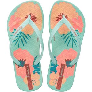 Ipanema - Kids Anatomic Temas - Slipper - Groen Geel - Flexpand Materiaal