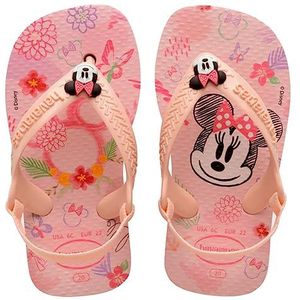 Havaianas Baby Disney Classics II Teenslippers voor baby's, uniseks, roze, 19 EU