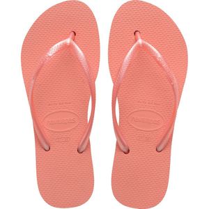 Slim slippers Flatform HAVAIANAS. Plastic materiaal. Maten 35/36. Roze kleur