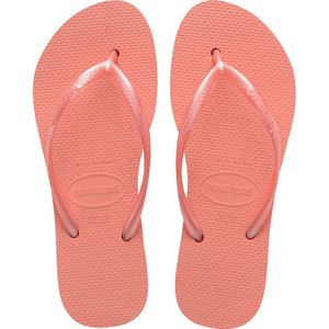 Havaianas Slim Flatform teenslippers voor dames, perzikroos, 33/34 EU