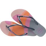Havaianas Slim Palette Glow (Mini Me), Flip Flop Meisjes, Pioenroos, 7 UK Child