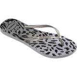Havaianas - Slim Animal Print - Teenslippers - Grijs - Rubber