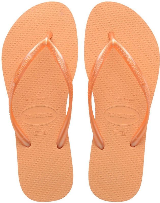 Havaianas - Slim Flip Flop - Dames - Oranje - Rubber
