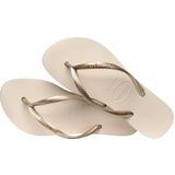 HAVAIANAS - Teenslippers met Sleehak - Beige - Rubber