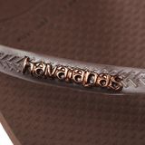 Havaianas - Slim Logo Metallic - Teenslippers - Bruin - Dames