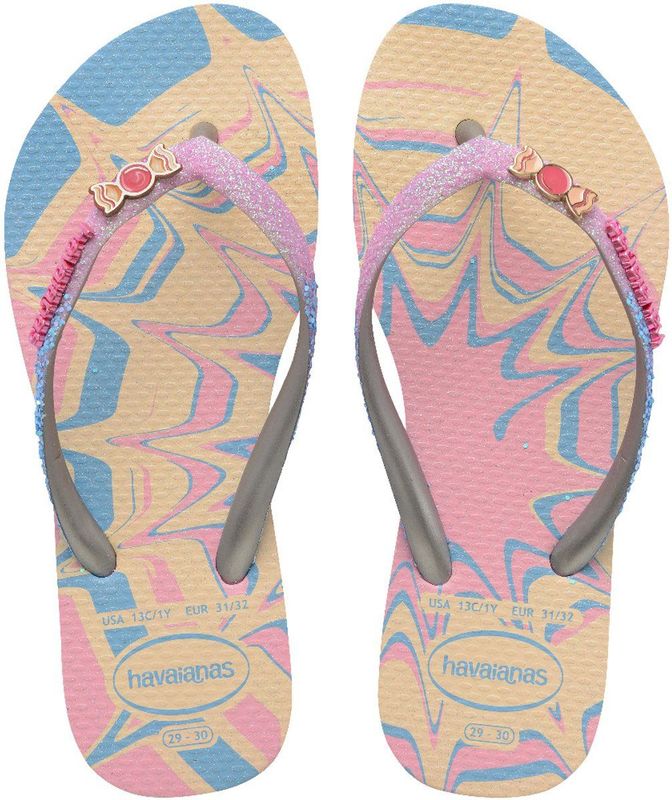 Havaianas Kinder Slippers - Roze - Slim Glitter