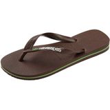 Havaianas - BRASIL LOGO - Slippers - Bruin - Rubber