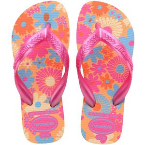 Havaianas - Flores - Teenslippers - Perzik - Kinderen