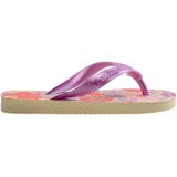 Havaianas - Kinderbloemen - Teenslippers - Bloemenprint - Metallic Bandjes - Antislip Zool