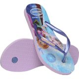 Havaianas Kids Slim Princess Flip-Flop, Paars Fantasy, 9 UK Kind, Paarse Fantasie, 9 UK Child