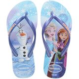 Havaianas Kids Slim Princess Flip-Flop, Paars Fantasy, 9 UK Kind, Paarse Fantasie, 9 UK Child