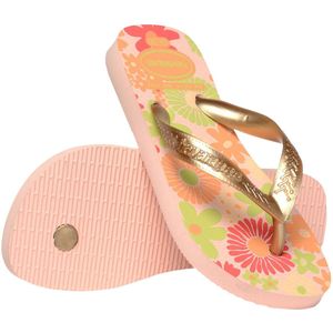 Havaianas Kinderen Flores Tongues - Wit/Roze