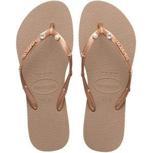 Havaianas - Slim Luxury - Teenslippers - Beige - Rubber