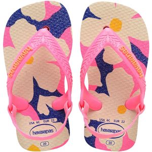 Havaianas Baby Mini Me teenslippers voor babymeisjes, Beige, 26 EU