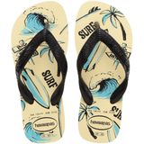 Havaianas - Kids Athletic - Teenslippers - Botercrème - 100% PVC
