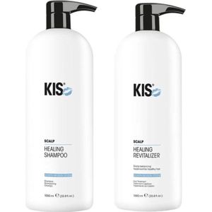 KIS Healing KeraScalp Shampoo & Revitalizer - 2x1000ml