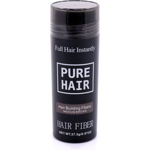 Pure Hair Premium Keratine Haarvezels Medium Bruin 27,5g