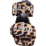 Rotta - Muiltje - Leopard Print - Synthetisch