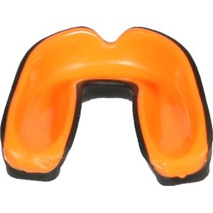Wacoku Gel Mouthguard Black / Orange Adult - Oranje