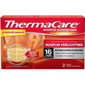 ThermaCare - Warmte Kompressen - Rugpijnverlichting - 8 Uur Werkzaam
