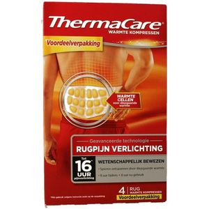 Thermacare Promopack rug kompres 4 stuks