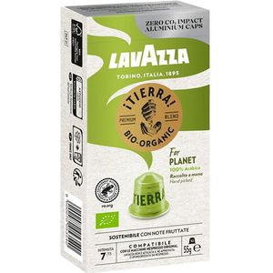 Lavazza Nespresso Compatible Capsules Espresso Tierra Bio (1 pak x 10 stuks)